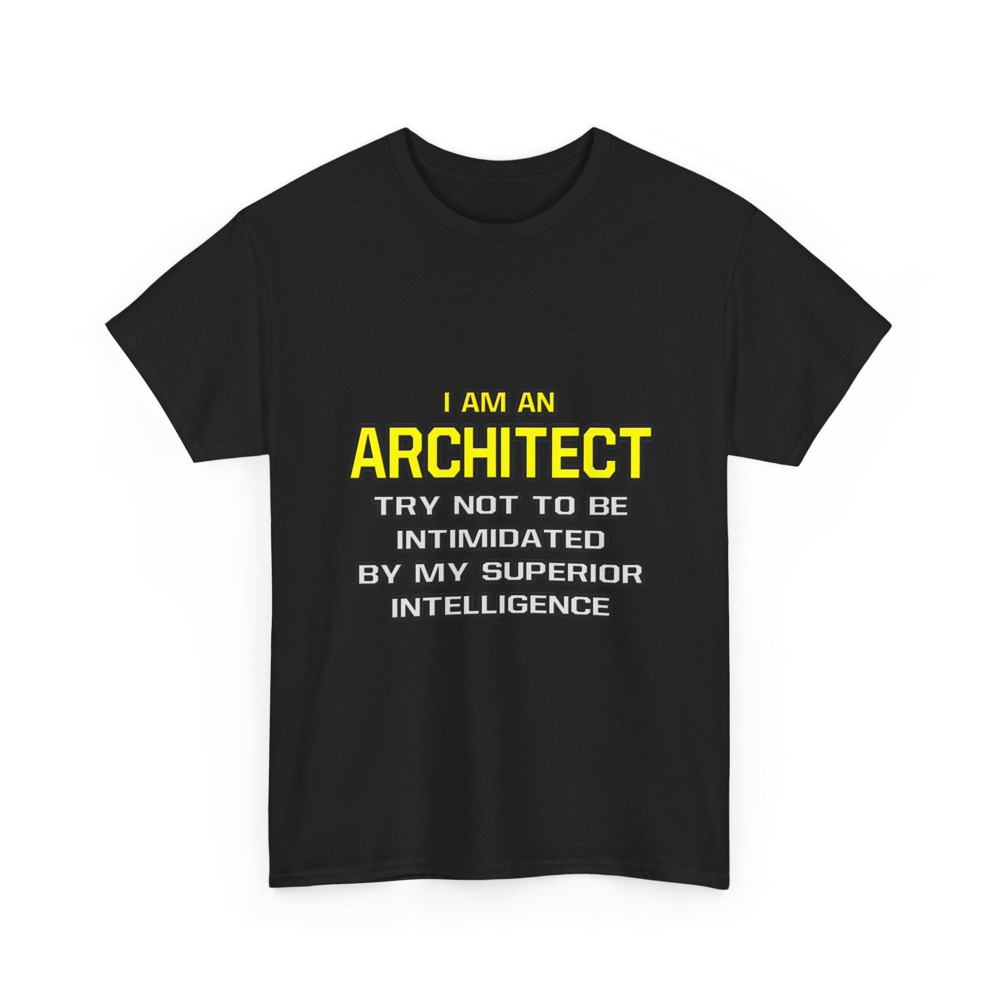 Architect...Superior Intelligence - Unisex Heavy Cotton Tee