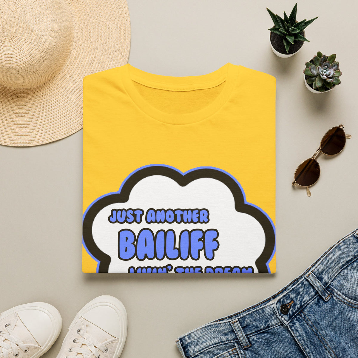Bailiff .. Livin' The Dream - Unisex Softstyle T-Shirt