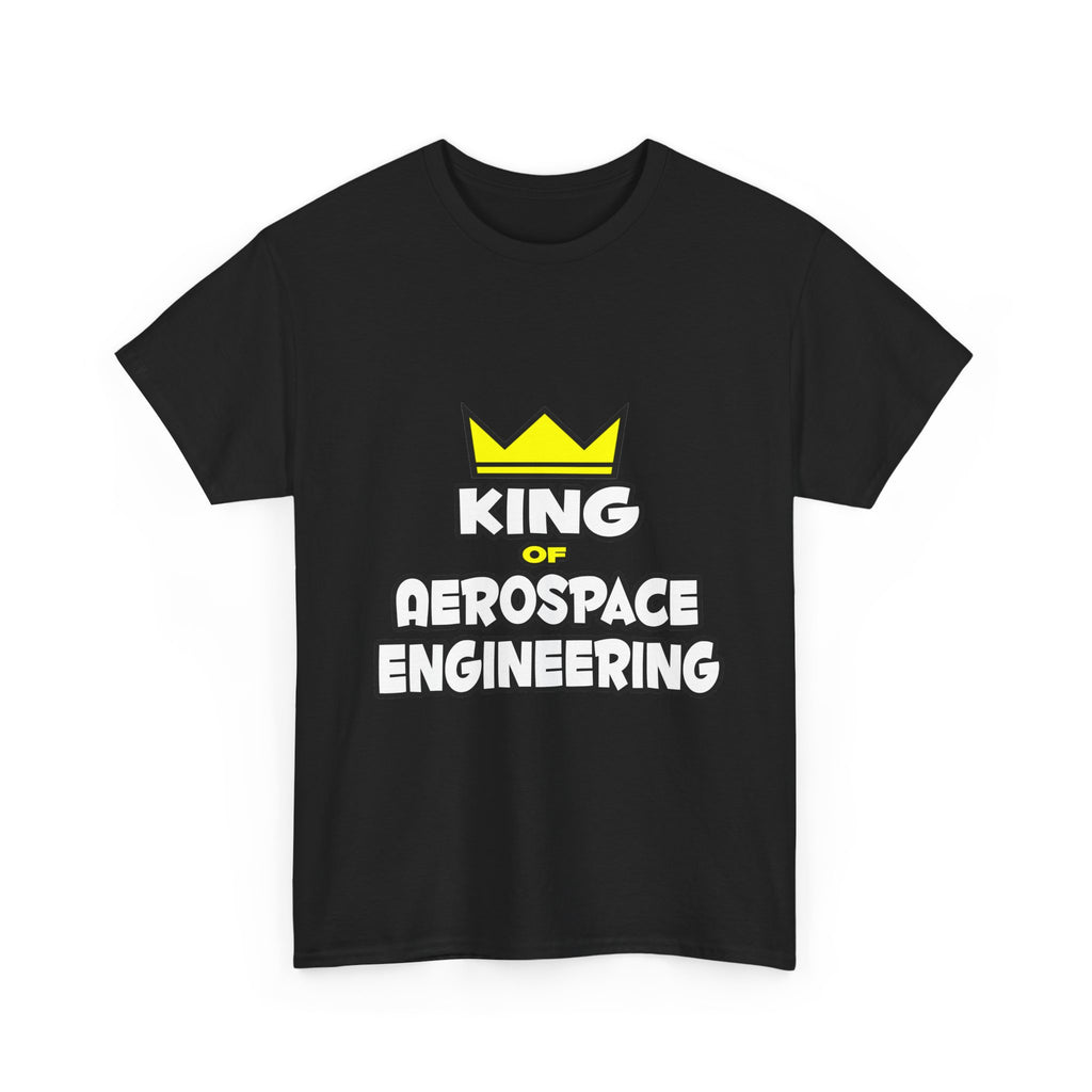 King of Aerospace Engineering - Unisex Heavy Cotton Tee