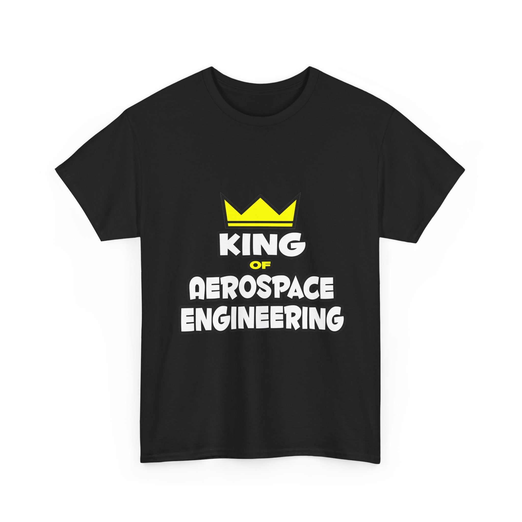 King of Aerospace Engineering - Unisex Heavy Cotton Tee