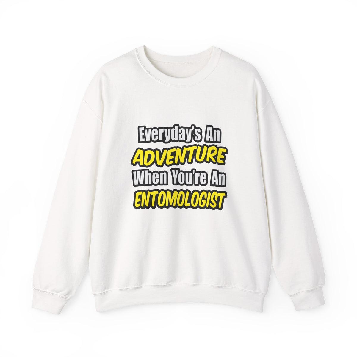 Everyday's An Adventure .. Entomologist - Unisex Heavy Blend™ Crewneck Sweatshirt