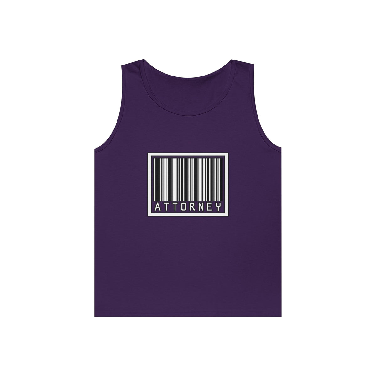 Barcode Attorney - Unisex Heavy Cotton Tank Top