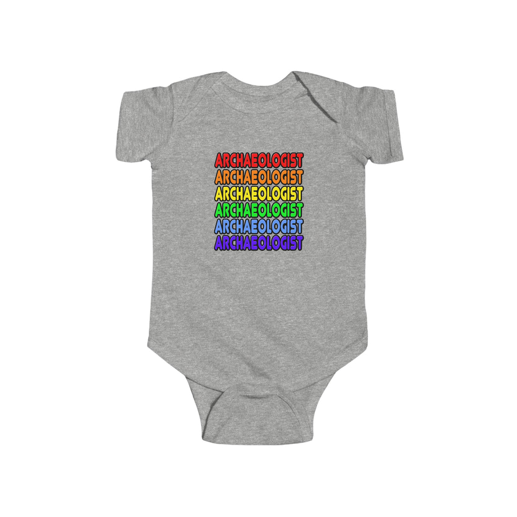 Rainbow Archaeologist - Infant Fine Jersey Bodysuit