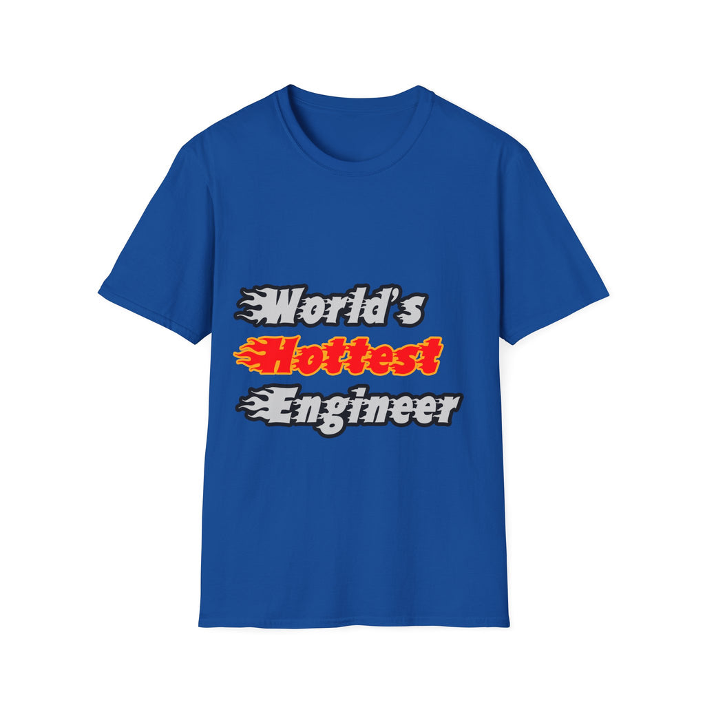 World's Hottest Engineer - Unisex Softstyle T-Shirt