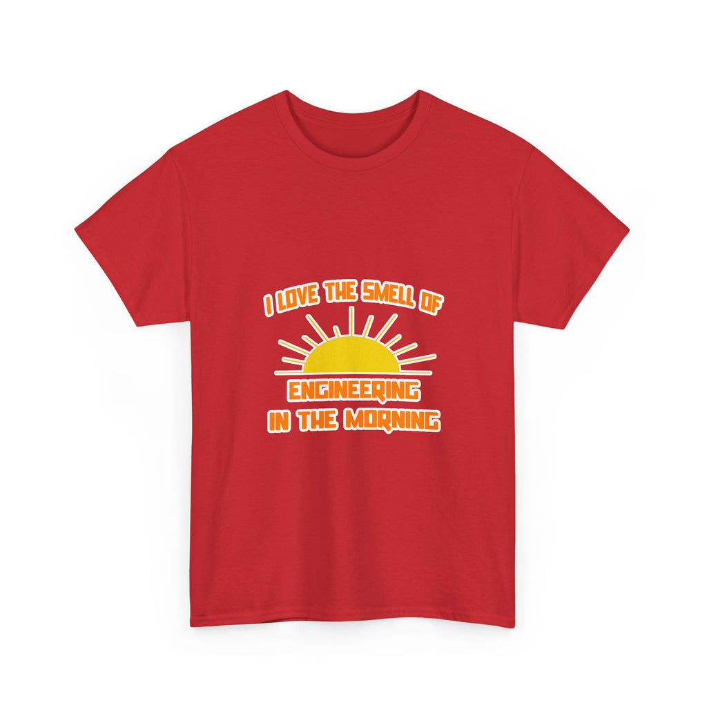 Smell of Engineering in the Morning - Unisex Heavy Cotton Tee