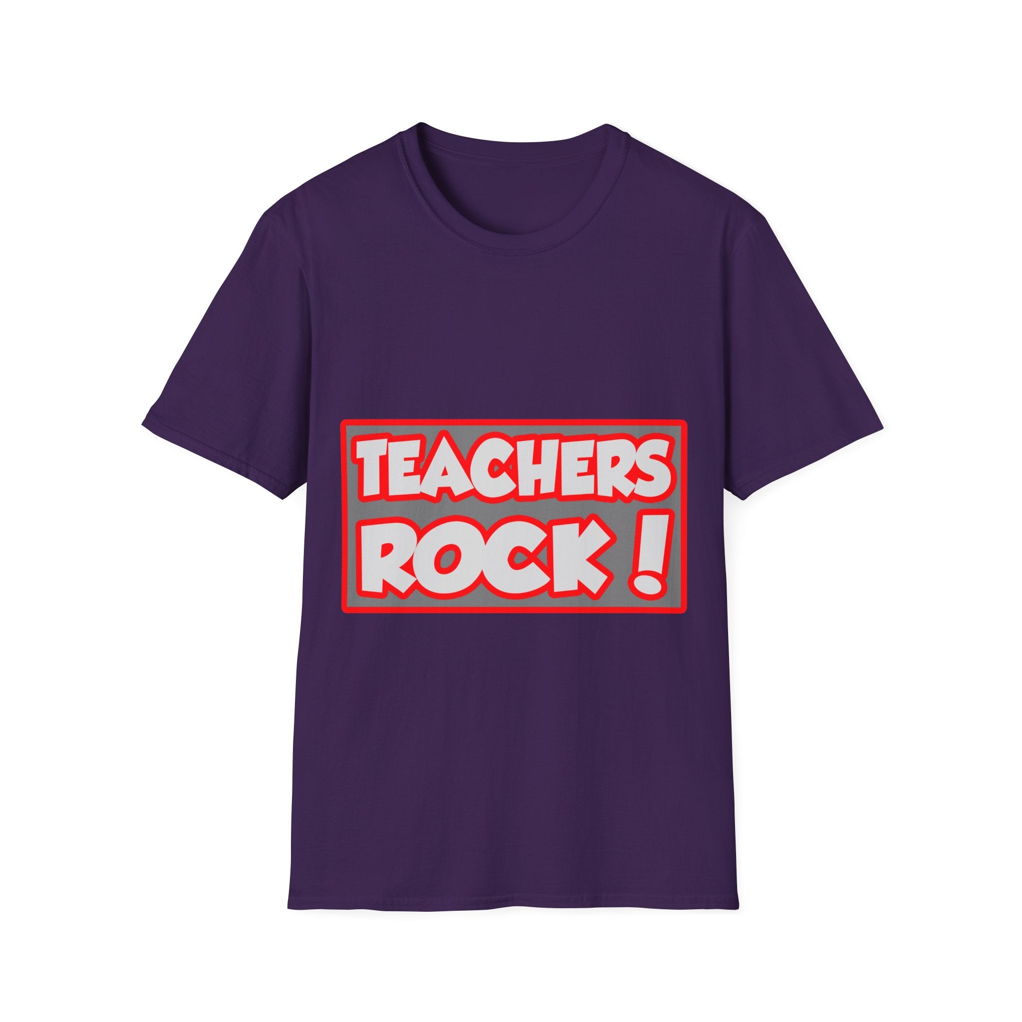 Teachers Rock! - Unisex Softstyle T-Shirt
