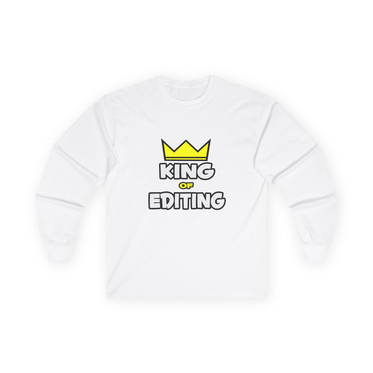 King of Editing - Unisex Ultra Cotton Long Sleeve Tee