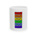 Rainbow Nurse - Ceramic Mug, (11oz, 15oz)