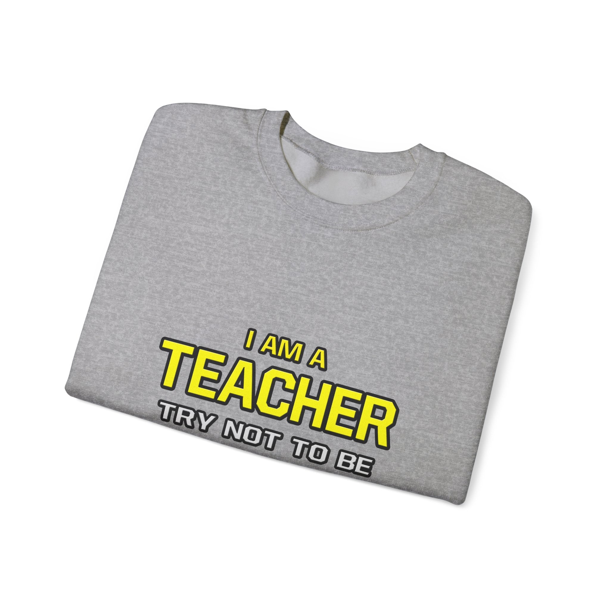 Teacher...Superior Intelligence - Unisex Heavy Blend™ Crewneck Sweatshirt