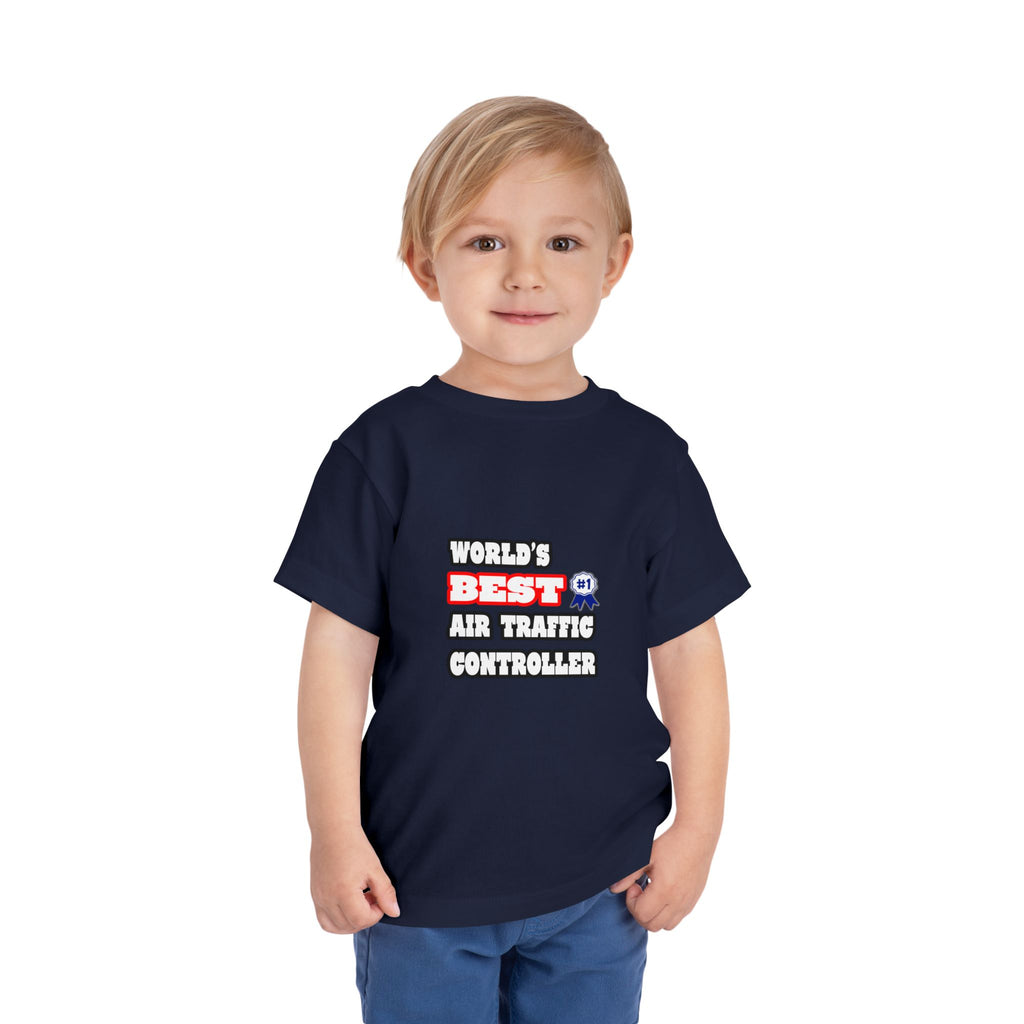 World's Best Air Traffic Controller - Toddler Short Sleeve Tee