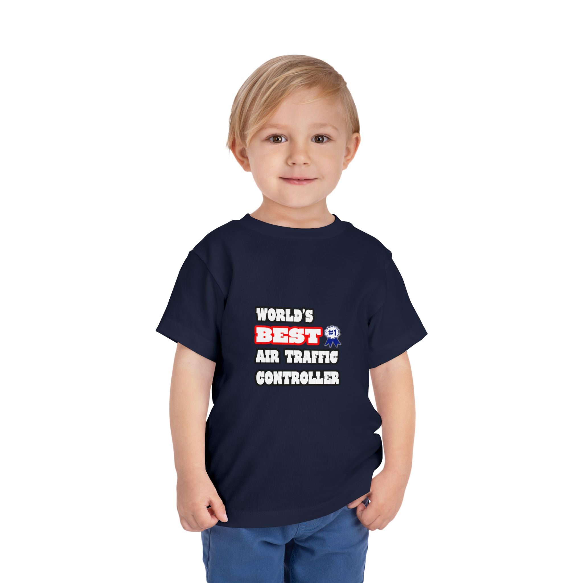 World's Best Air Traffic Controller - Toddler Short Sleeve Tee