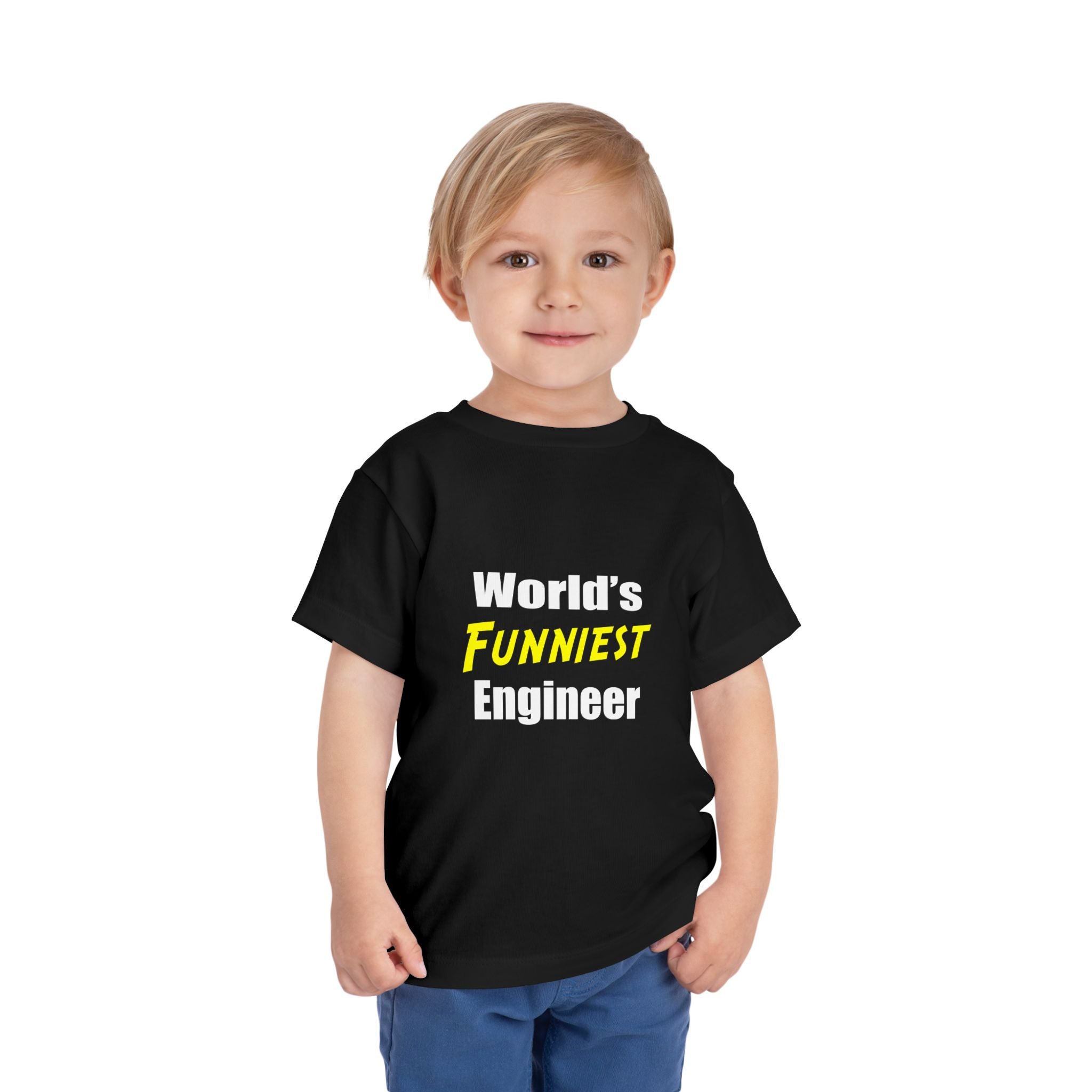 World's Funniest Engineer - Toddler Short Sleeve Tee