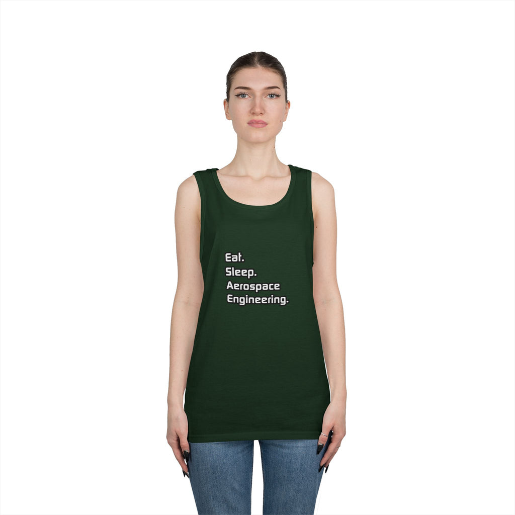 Eat. Sleep. Aerospace Engineering - Unisex Heavy Cotton Tank Top
