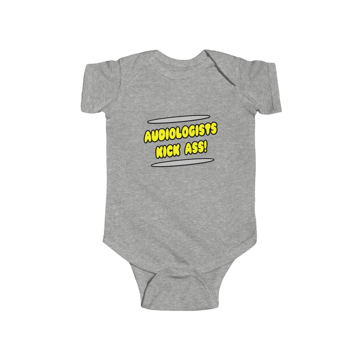 Audiologists Kick Ass! - Infant Fine Jersey Bodysuit