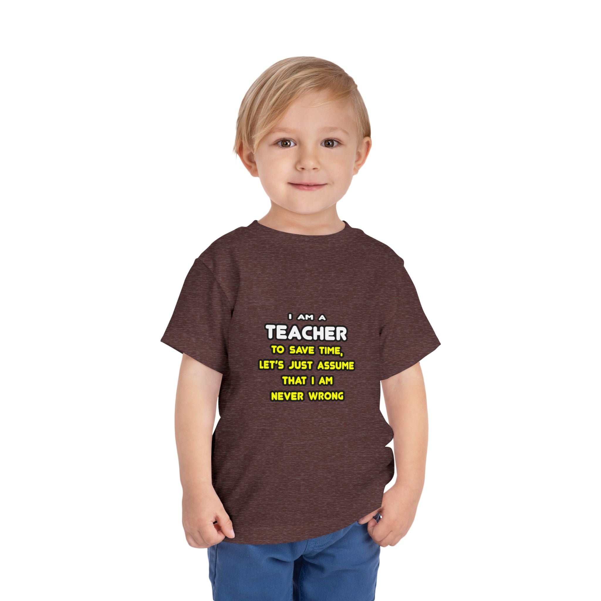 Funny Teacher T Shirts and Gifts - Toddler Short Sleeve Tee