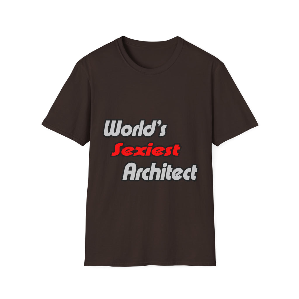 World's Sexiest Architect - Unisex Softstyle T-Shirt