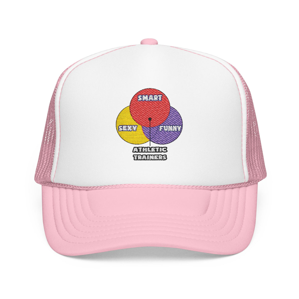 Venn Diagram .. Athletic Trainers - Foam Trucker Hat