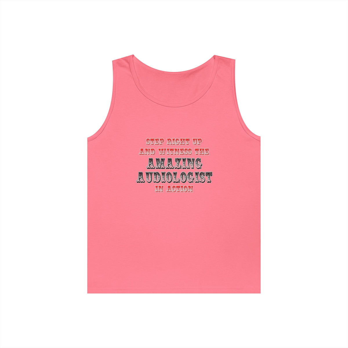 Amazing Audiologist In Action - Unisex Heavy Cotton Tank Top