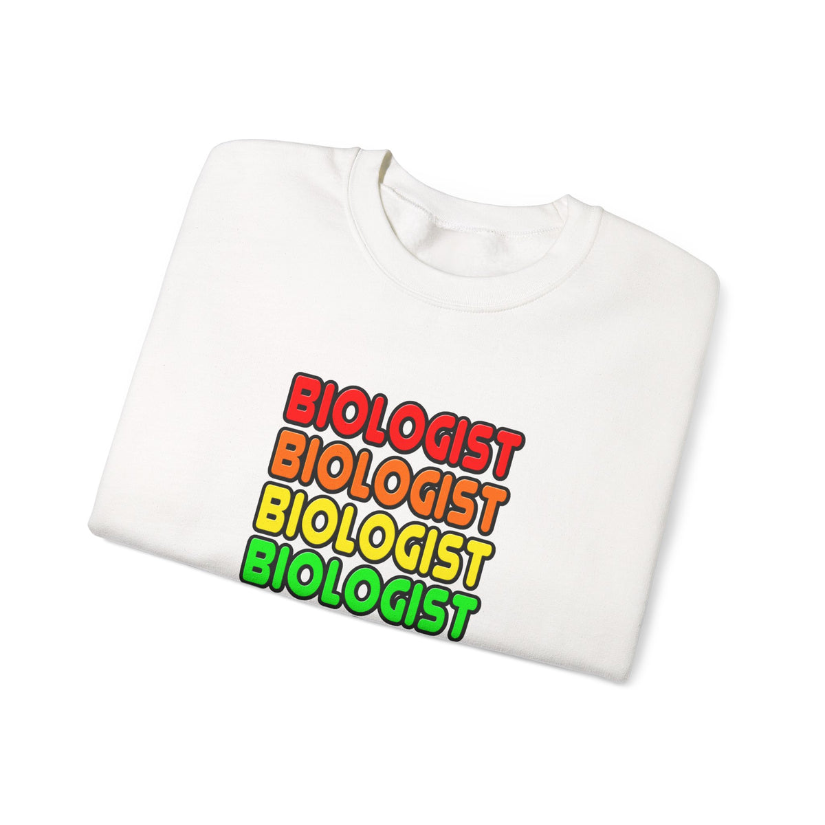 Rainbow Biologist - Unisex Heavy Blend™ Crewneck Sweatshirt