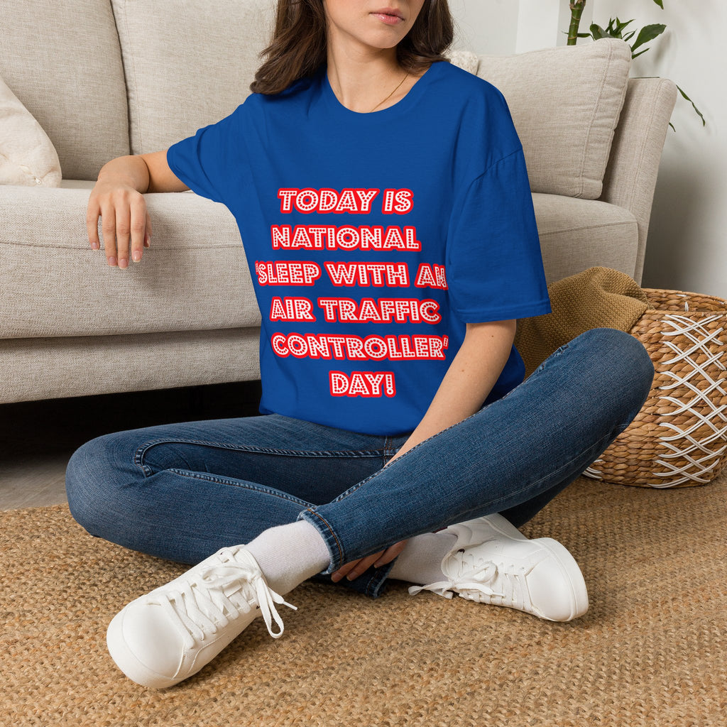 National 'Sleep With an Air Traffic Controller' Day - Unisex Softstyle T-Shirt