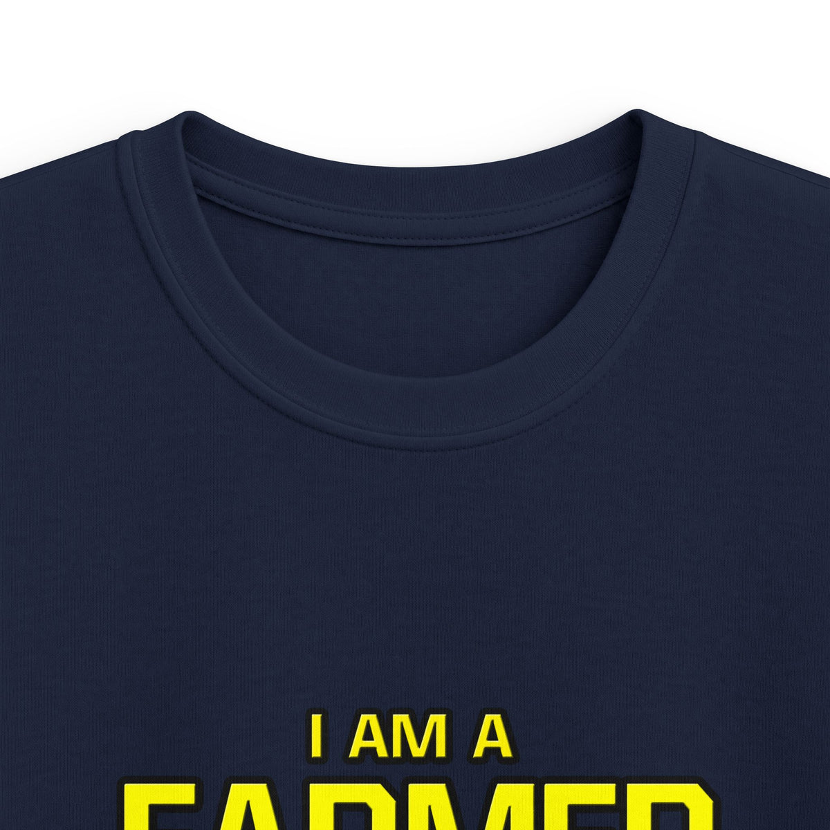 Farmer...Superior Intelligence - Kids Softstyle Tee
