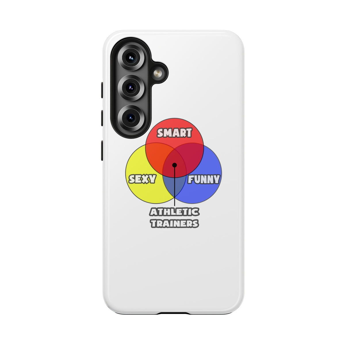 Venn Diagram .. Athletic Trainers - Tough Phone Cases