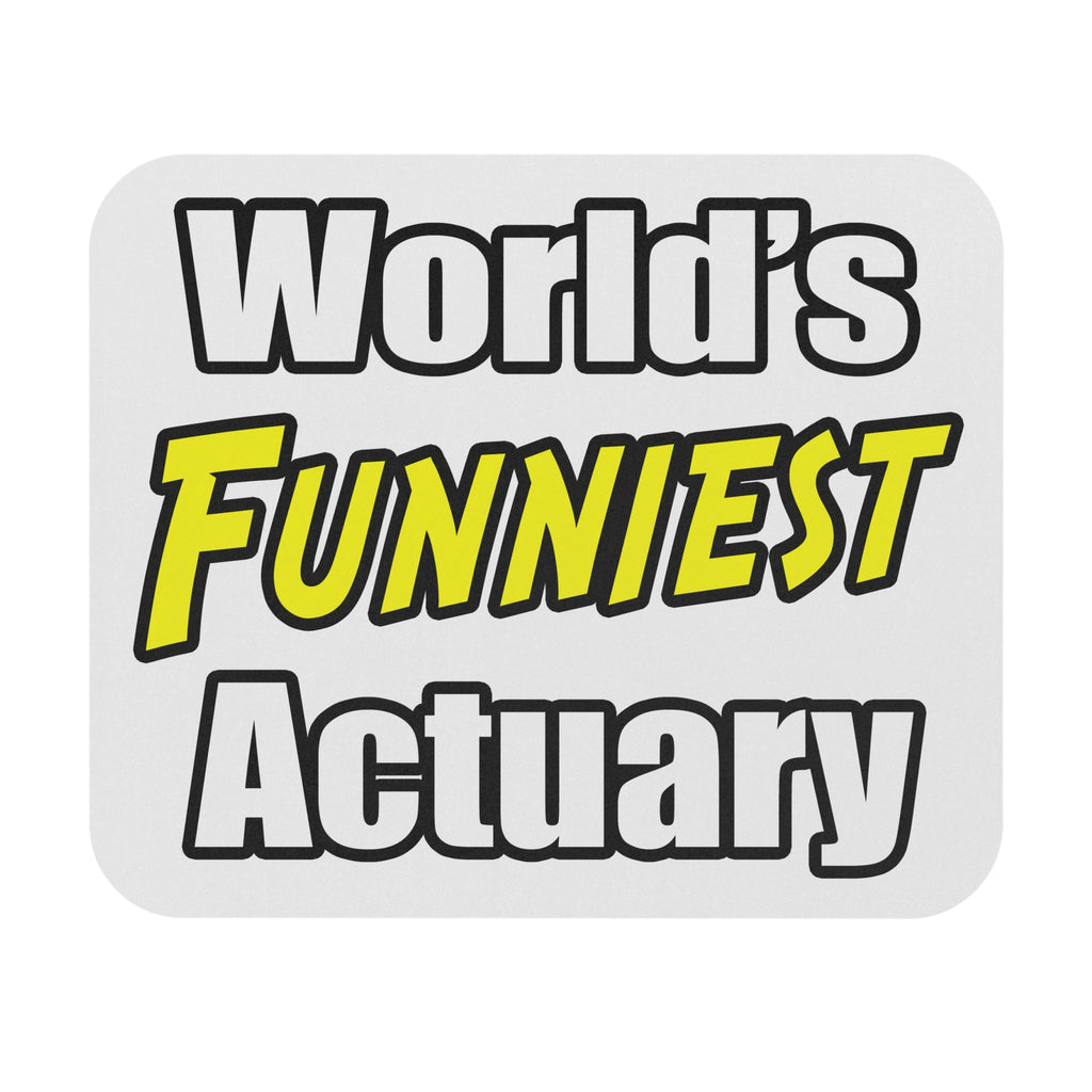 World's Funniest Actuary - Mouse Pad (Rectangle)