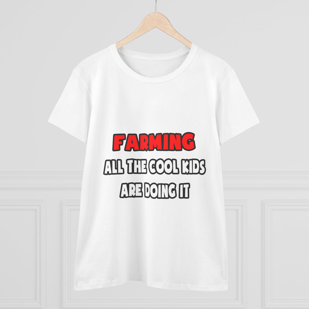 Funny Farmer Shirts and Gifts - Women's Midweight Cotton Tee