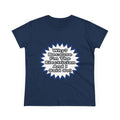 Electrician...Because I Said So - Women's Midweight Cotton Tee