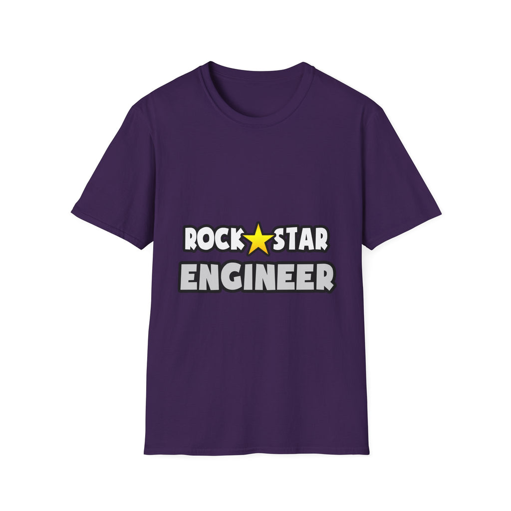 Rock Star Engineer (2) - Unisex Softstyle T-Shirt