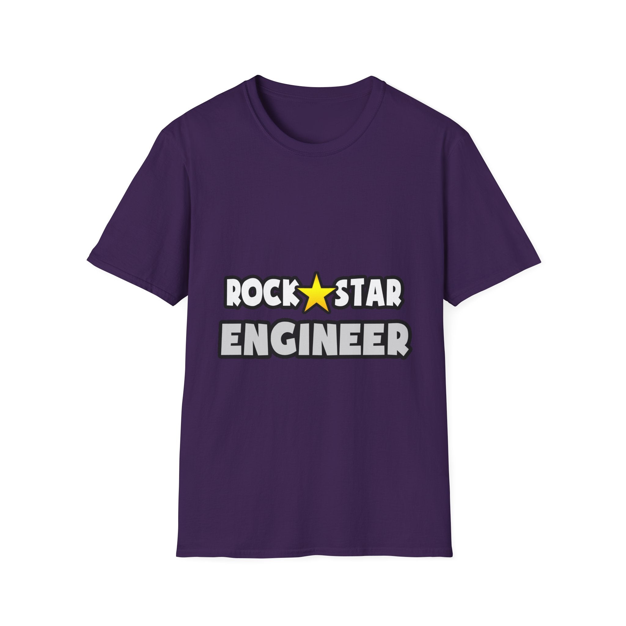 Rock Star Engineer (2) - Unisex Softstyle T-Shirt