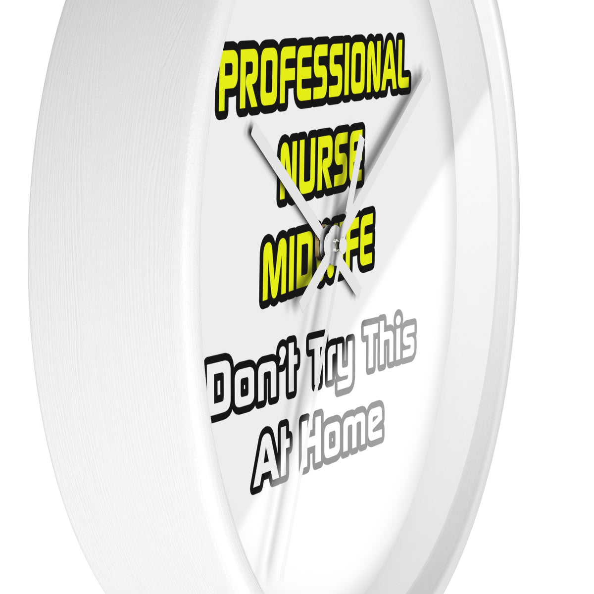 Professional Nurse Midwife .. Joke - Wall Clock