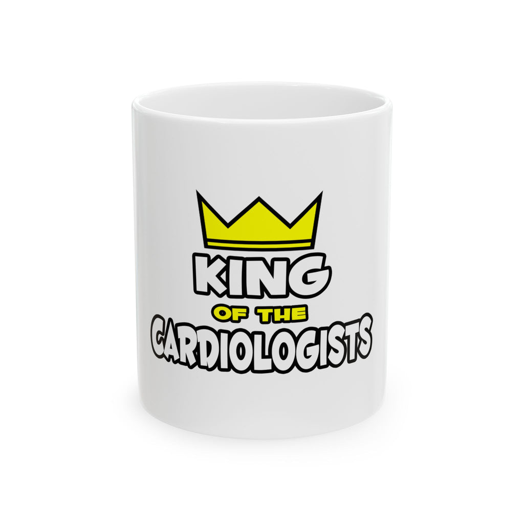 King of the Cardiologists - Ceramic Mug, (11oz, 15oz)