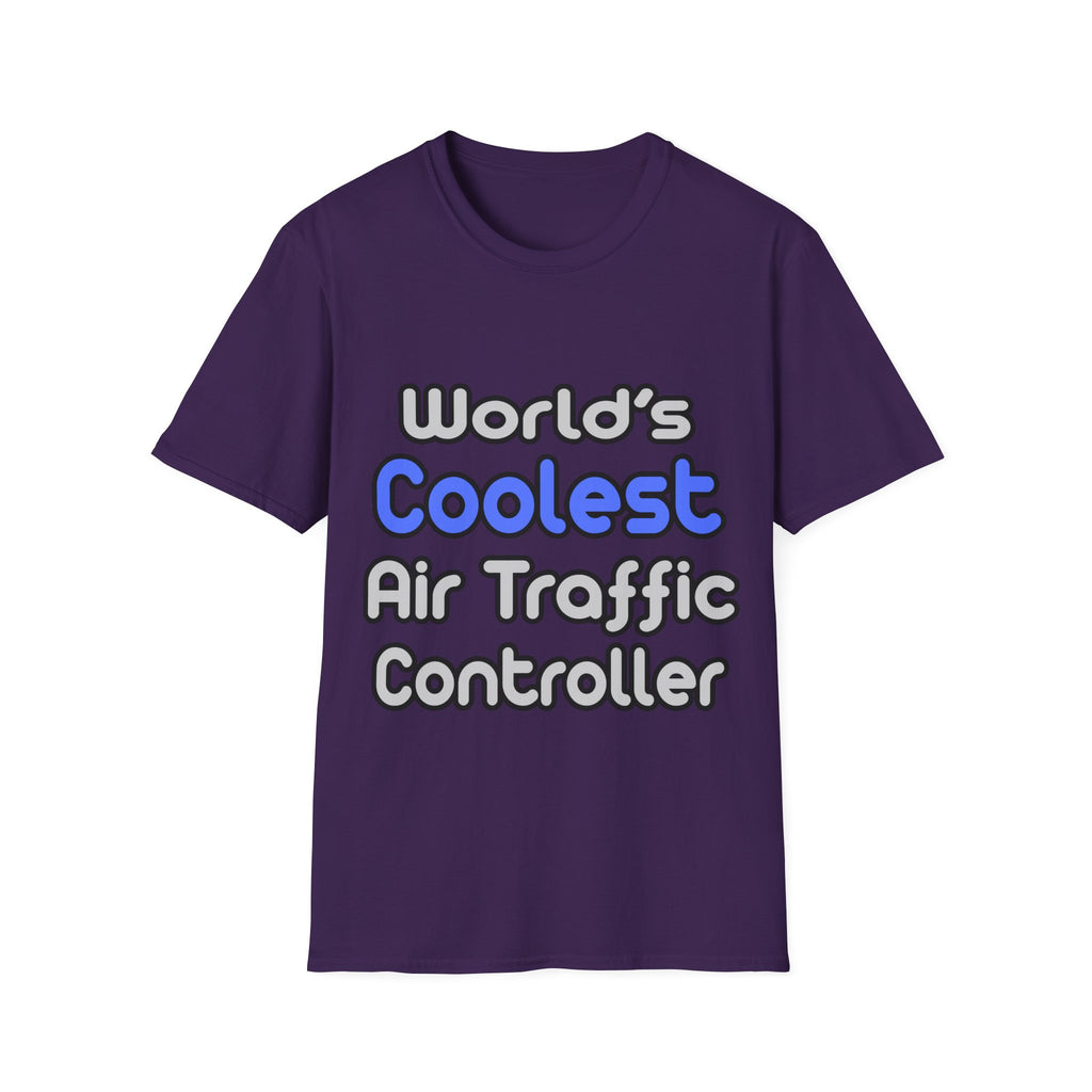 World's Coolest Air Traffic Controller - Unisex Softstyle T-Shirt
