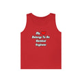 My Heart Belongs To An Electrical Engineer - Unisex Heavy Cotton Tank Top