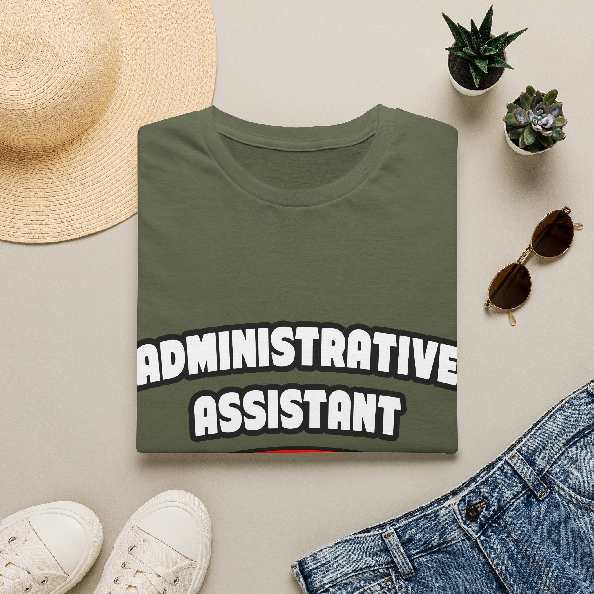 Administrative Assistant...Big Deal - Unisex Softstyle T-Shirt