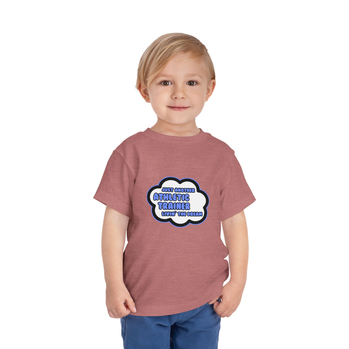 Athletic Trainer .. Livin' The Dream - Toddler Short Sleeve Tee