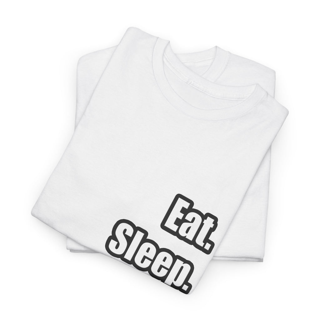 Eat. Sleep. Cardiology - Unisex Heavy Cotton Tee