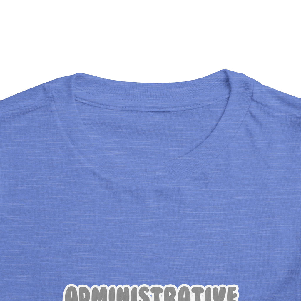 Administrative Asst ... Will Work For Ice Cream - Toddler Short Sleeve Tee