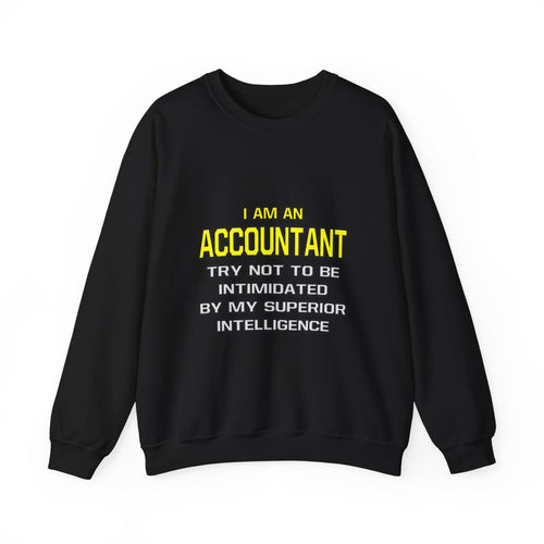 Accountant...Superior Intelligence - Unisex Heavy Blend™ Crewneck Sweatshirt