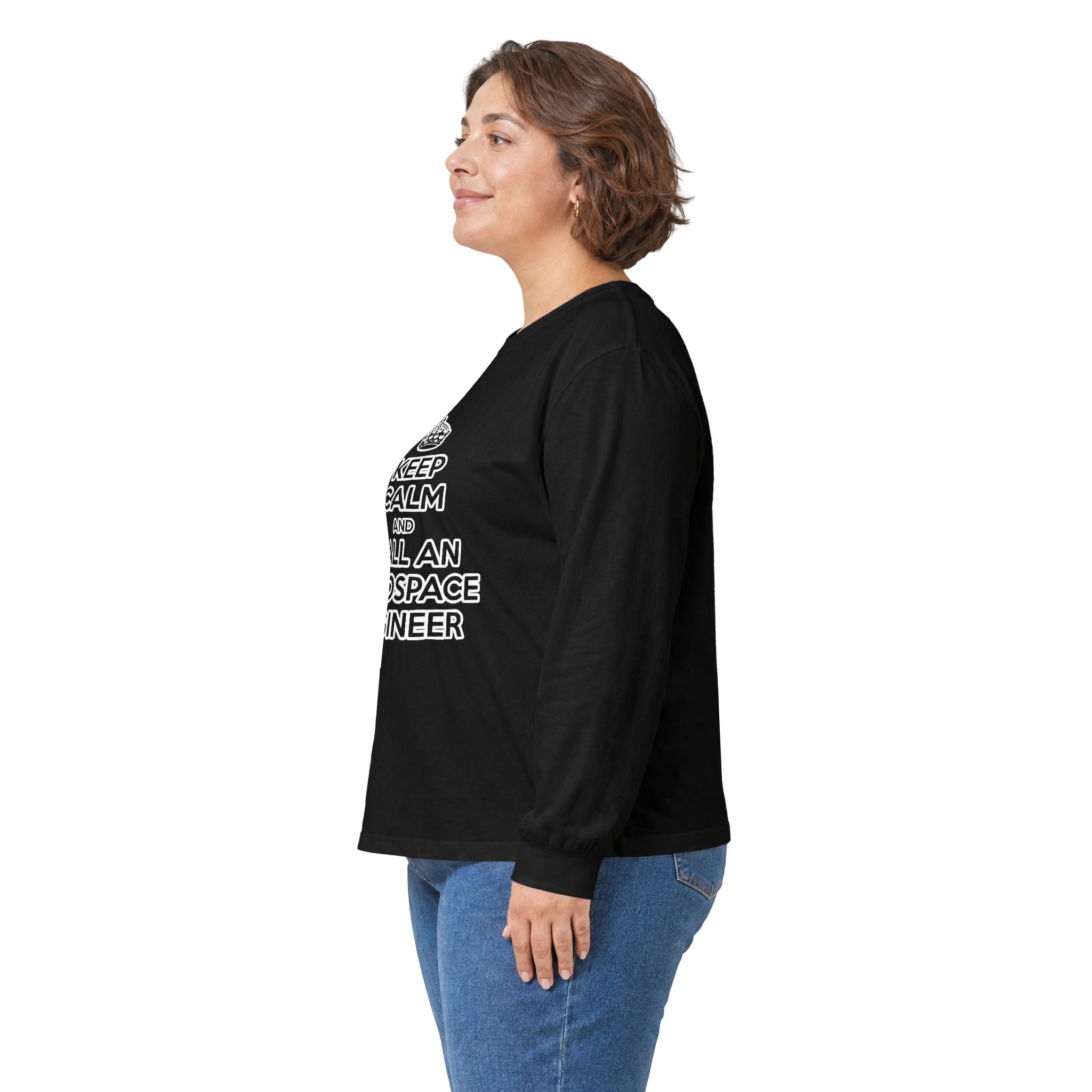 Keep Calm and Call an Aerospace Engineer - Unisex Ultra Cotton Long Sleeve Tee