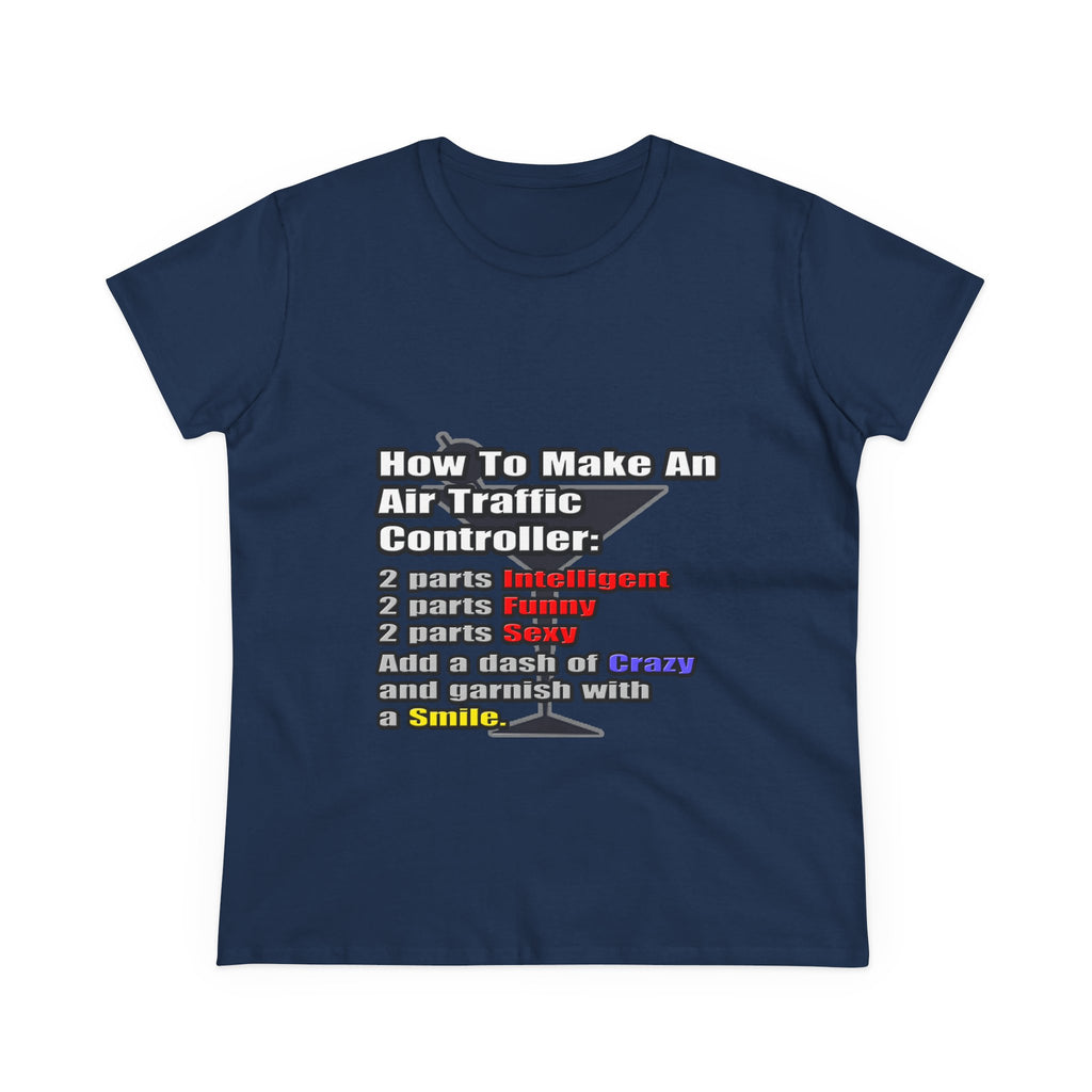 How To Make an Air Traffic Controller - Women's Midweight Cotton Tee