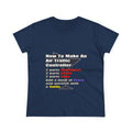 How To Make an Air Traffic Controller - Women's Midweight Cotton Tee