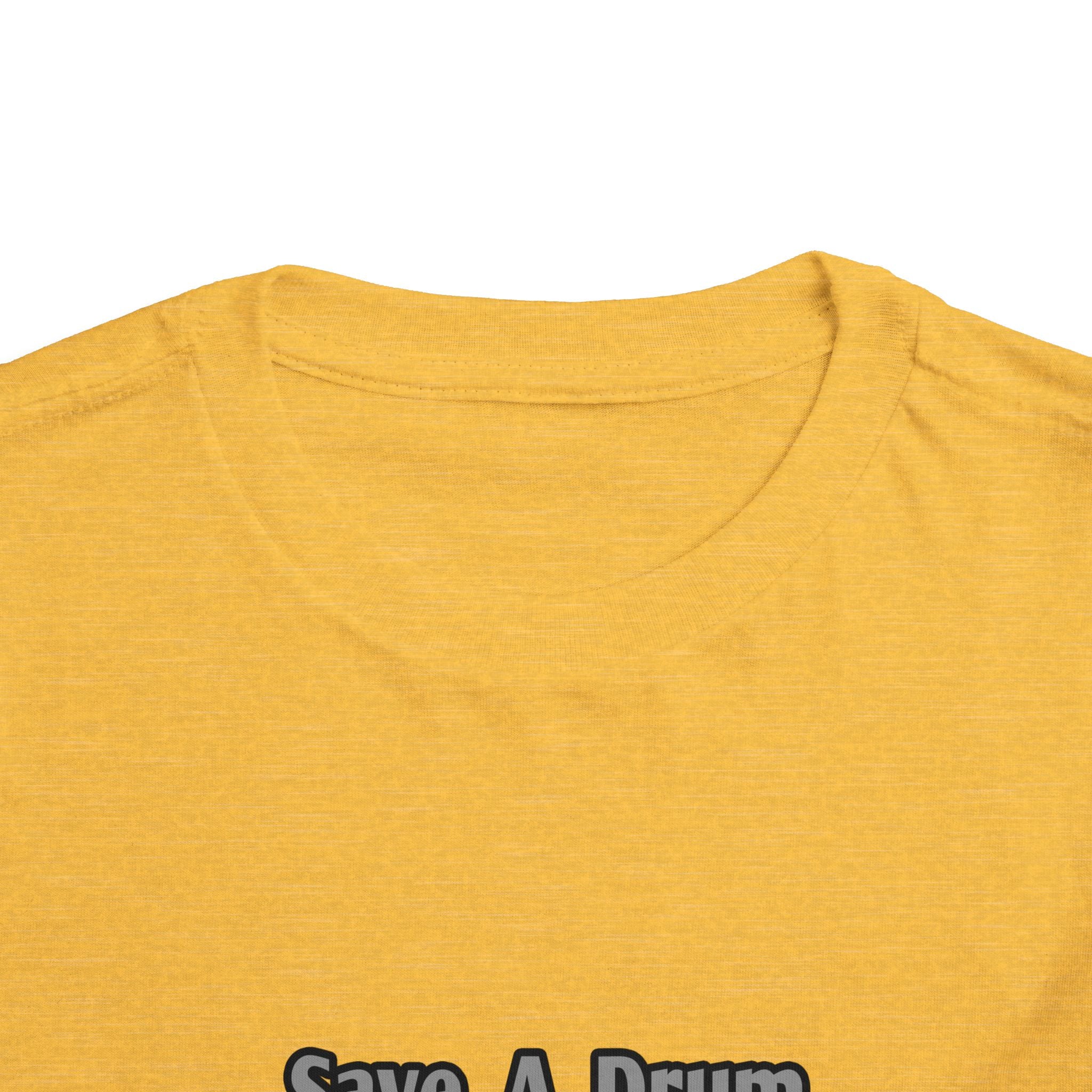 Save a Drum...Bang a Nurse - Toddler Short Sleeve Tee