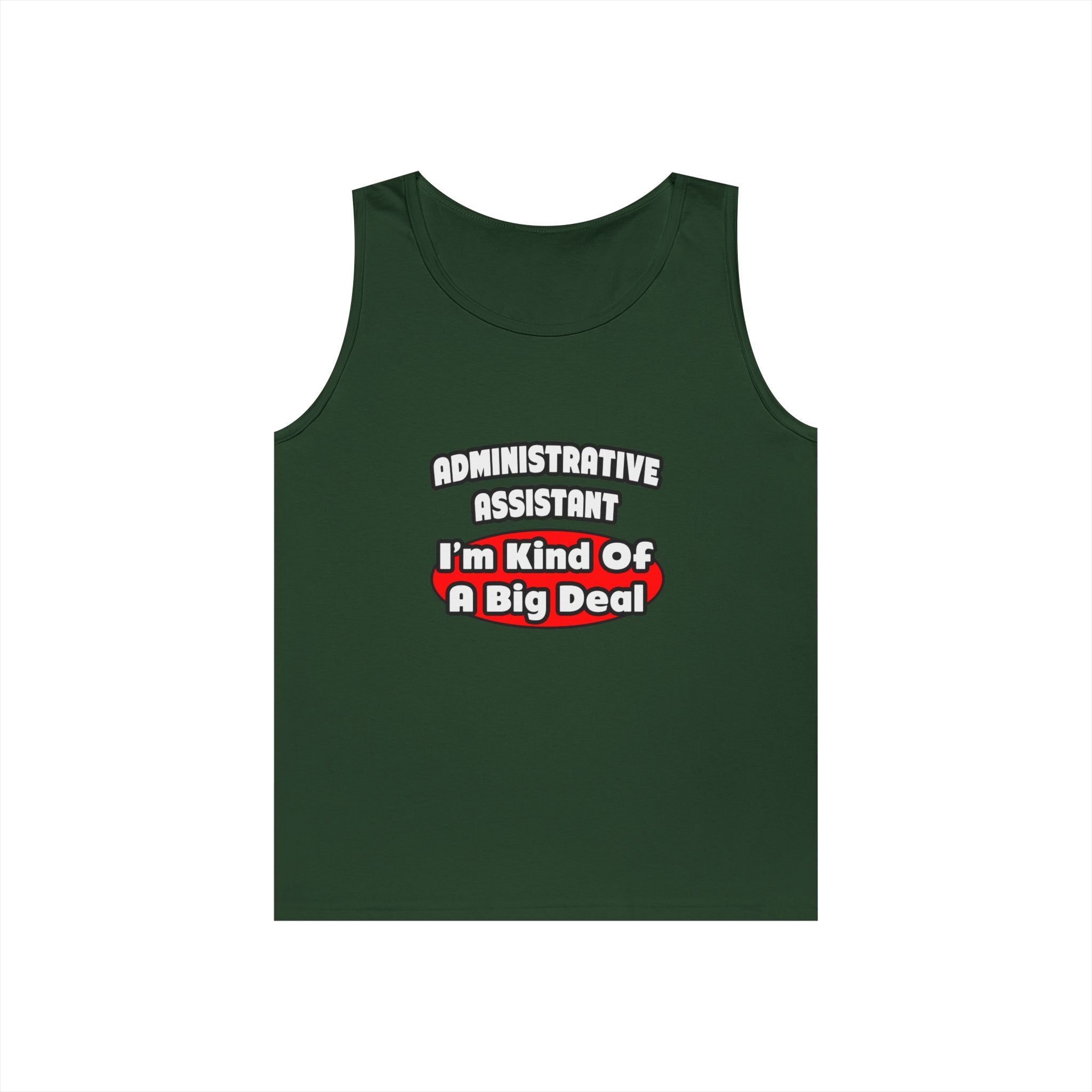 Administrative Assistant...Big Deal - Unisex Heavy Cotton Tank Top
