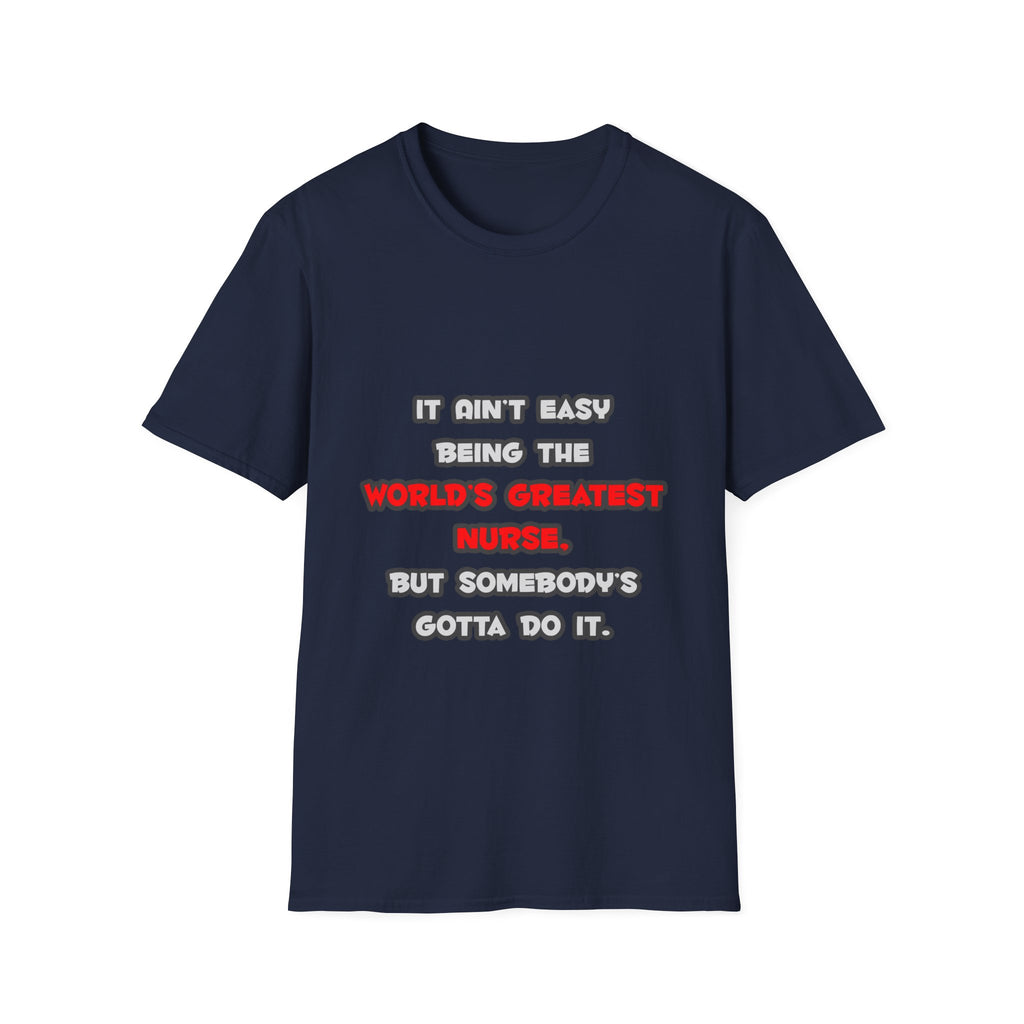 World's Greatest Nurse Joke - Unisex Softstyle T-Shirt