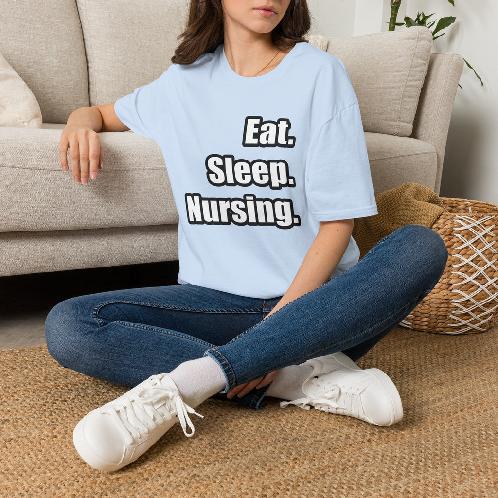 Eat. Sleep. Nursing. - Unisex Softstyle T-Shirt