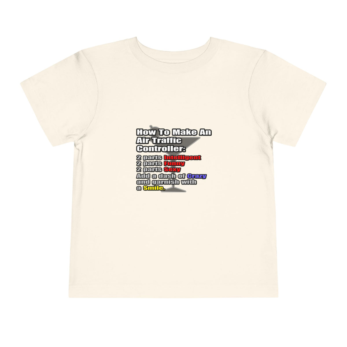 How To Make an Air Traffic Controller - Toddler Short Sleeve Tee