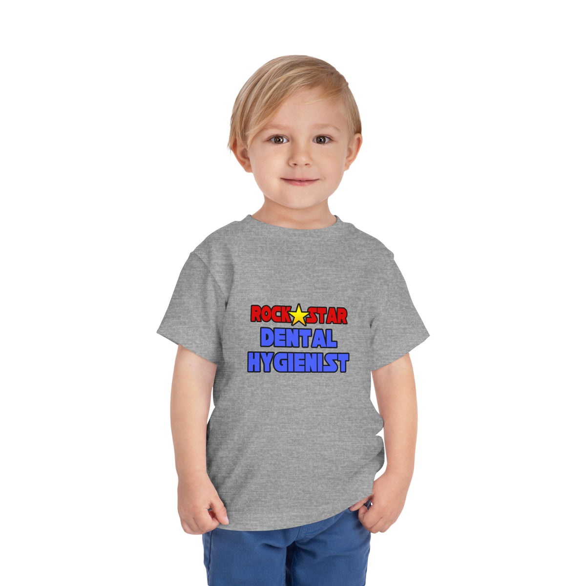 Rock Star Dental Hygienist - Toddler Short Sleeve Tee