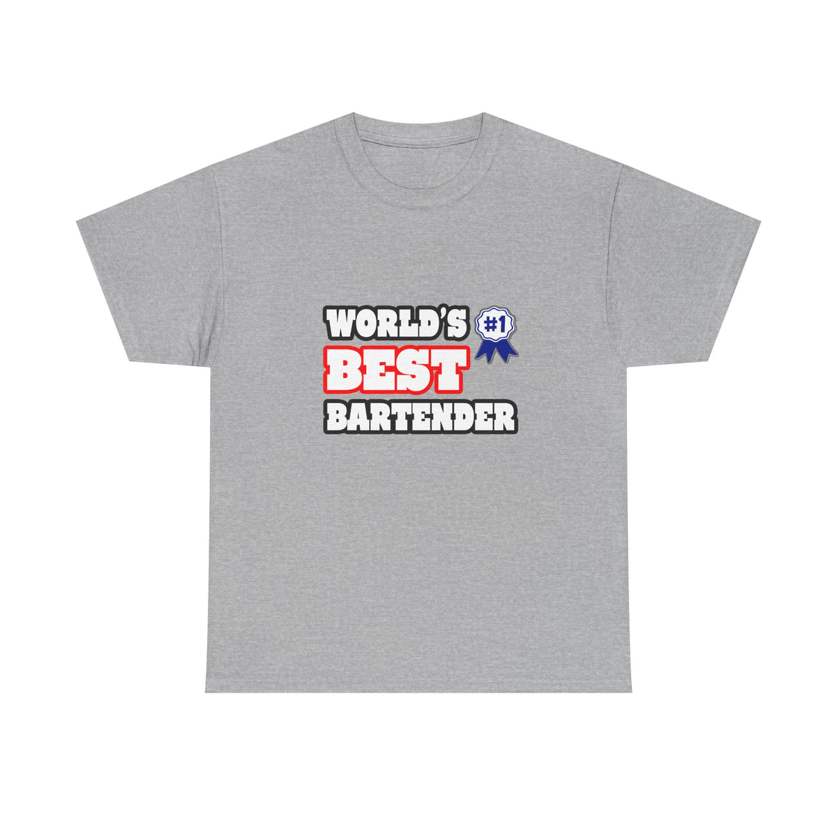 World's Best Bartender - Unisex Heavy Cotton Tee